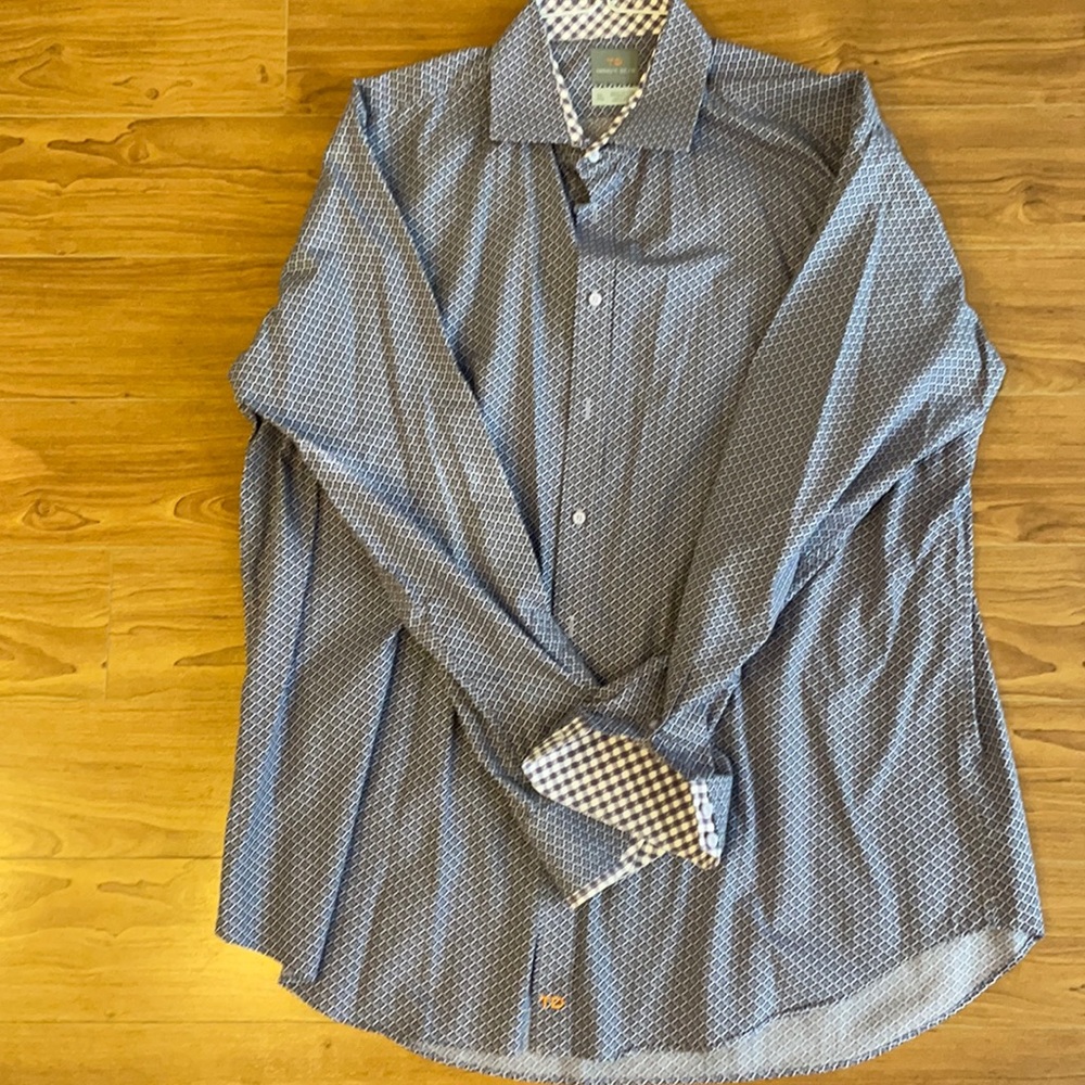 Thomas dean, button down casual shirt
